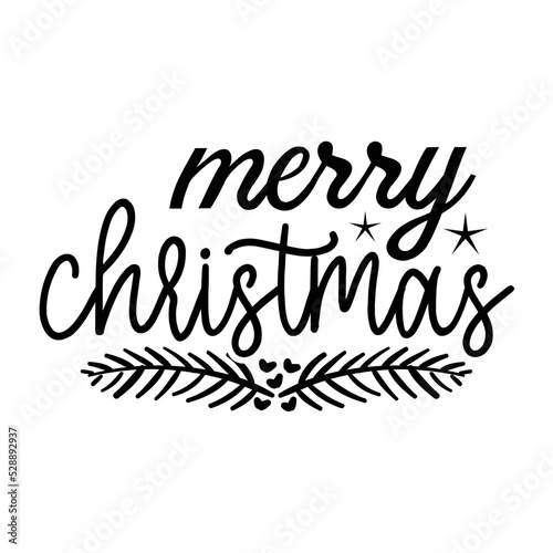 Merry christmas svg