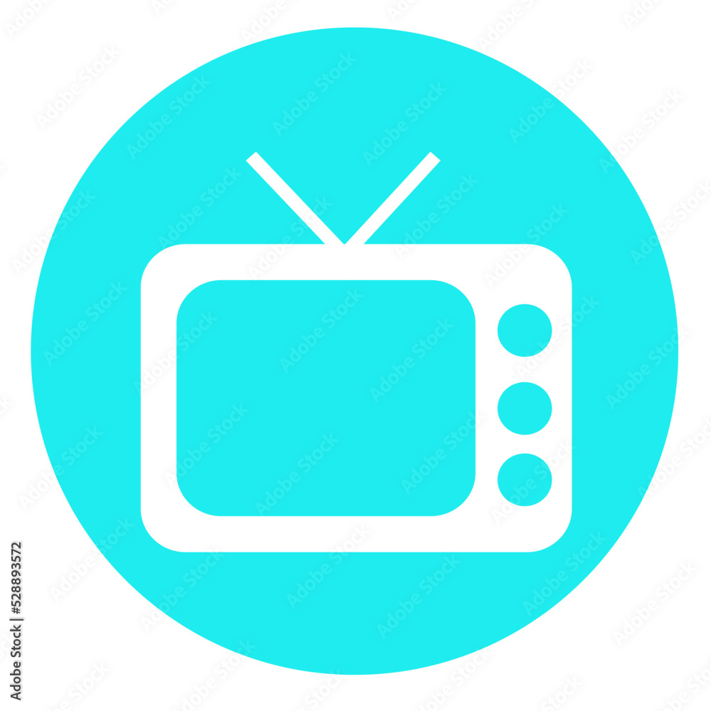 Retro TV icon sign symbom dessign Retro TV icon sign symbom dessign