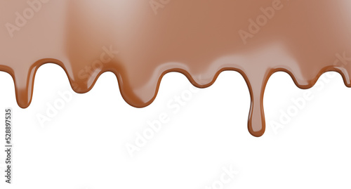 Dripping Melted Chocolates