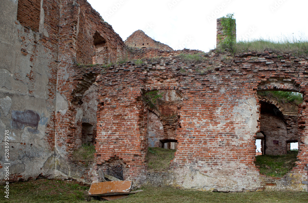 Ruins of the Ruzhany Palace. Ruzhany. Pruzhany region. Brest region. Belarus