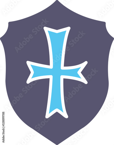 Unique Sheild Vector Icon