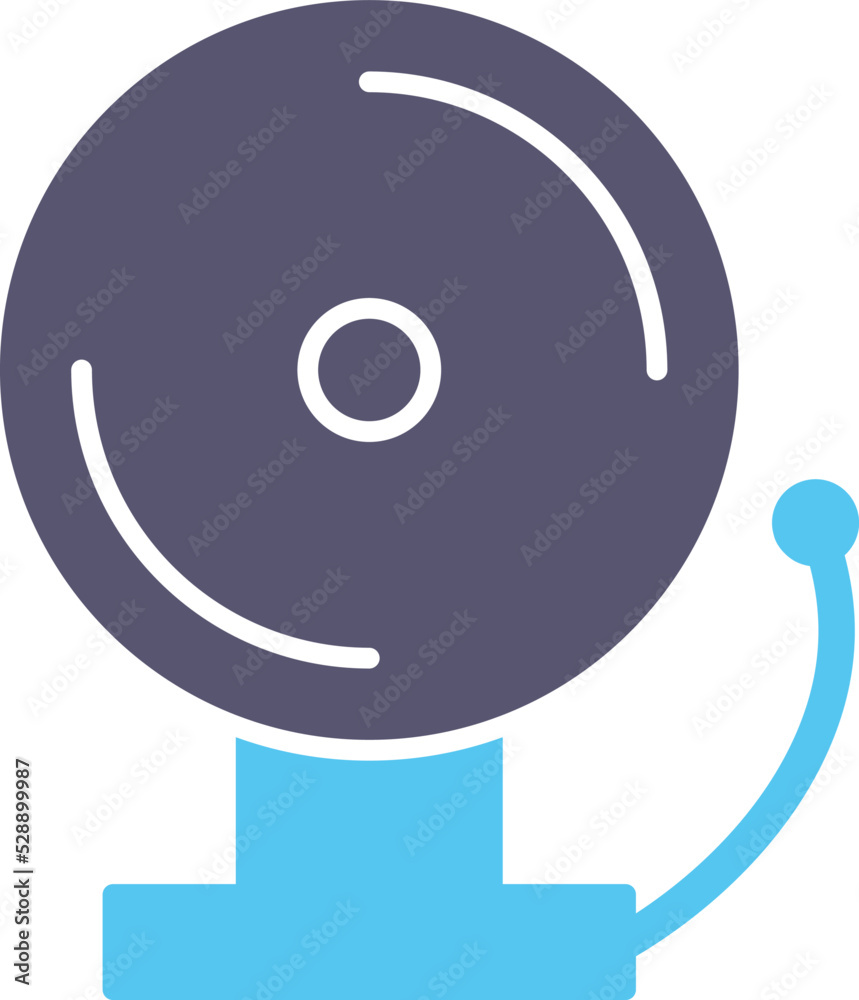 Unique Fire Alarm Vector Icon Unique Fire Alarm Vector Icon