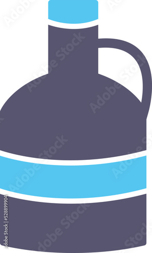 Unique Moon Shine Vector Icon