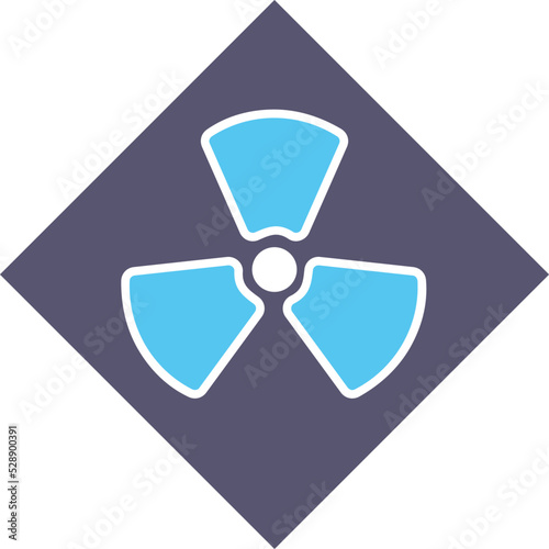Radiation Vector Icon