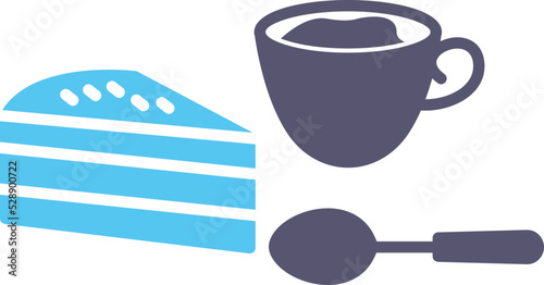 Coffee Served Vector Icon