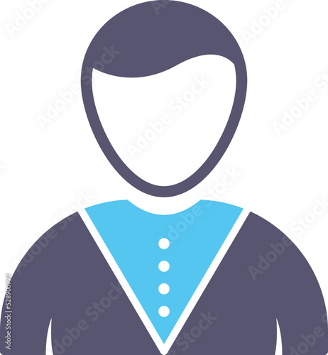 Casino Dealer Vector Icon