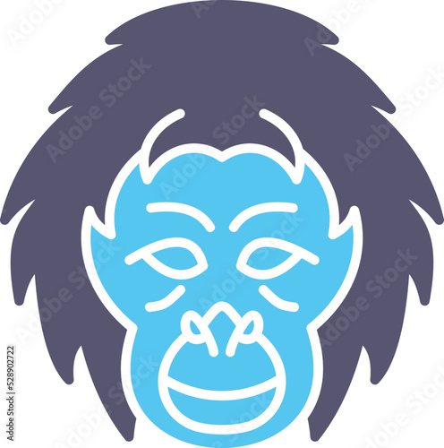 Orangutan Icon