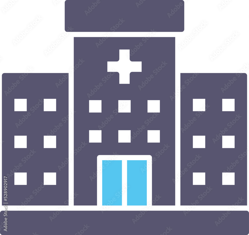 Obraz premium Hospital Icon