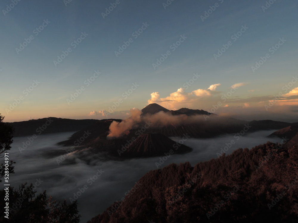 Mount Bromo is a place of pride for the people of East Java, which offers exotic views with a soothing cold, 