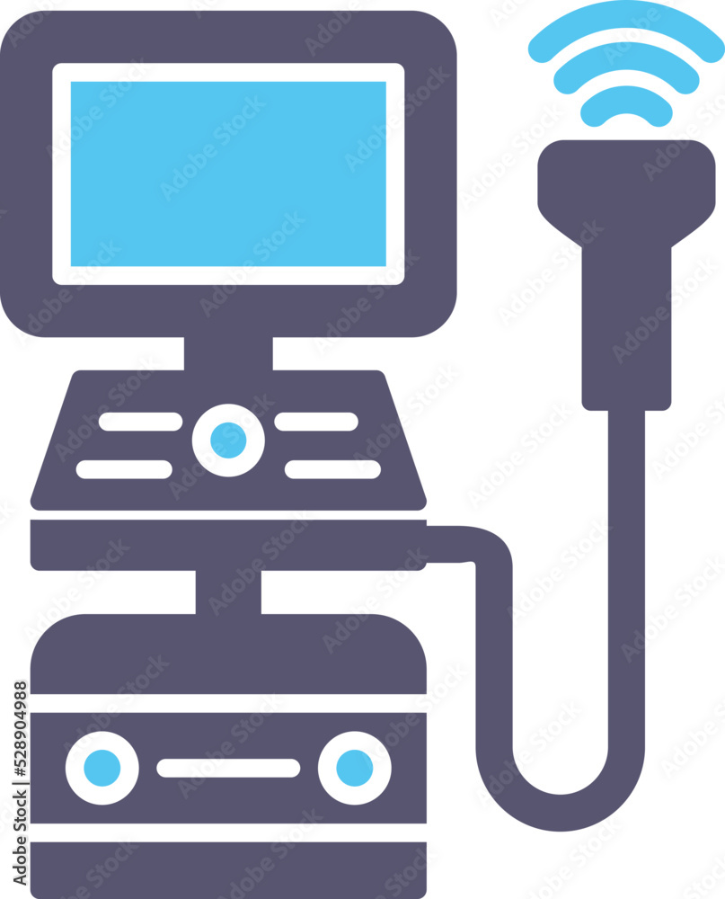 Ultrasound Machine Icon