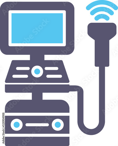Ultrasound Machine Icon
