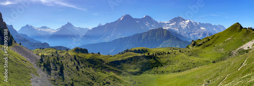 Bergpanorama auf der Schynige Platte © ThreeEyedDonkey