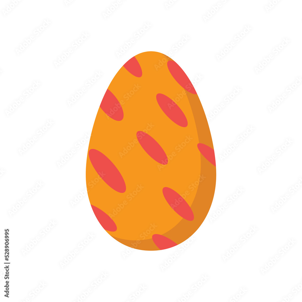 Colorful happy easter day egg illustration Colorful happy easter day egg illustration