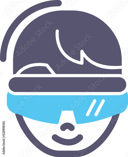 Virtual Reality Glasses Icon
