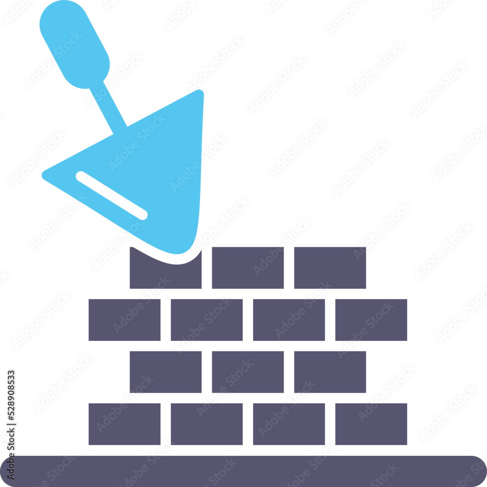 Fototapeta premium Brickwall Icon