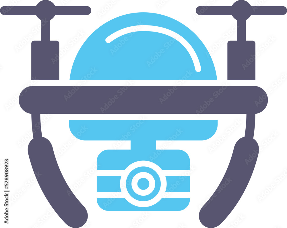 Camera Drone Icon Camera Drone Icon