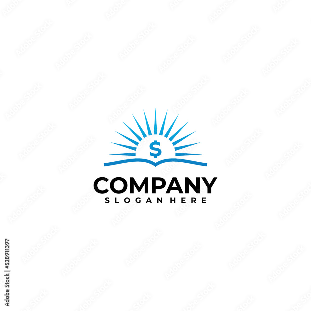 Education Money Payment Logo Vector Icon