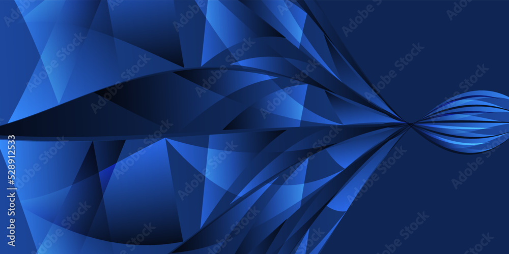 Obraz premium Abstract blue background
