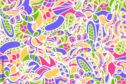 Colorful abstract background nature, Hawaiians, or summer holiday 