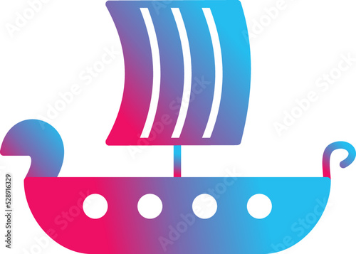 Viking Ship Icon