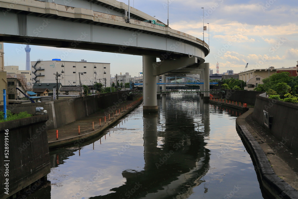 隅田川と荒川を繋ぐ水路