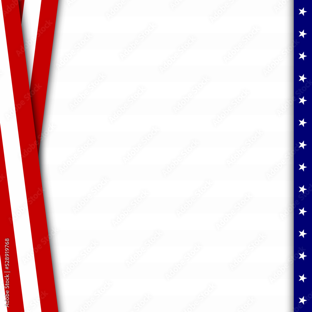 Fototapeta premium American flag background for any event
