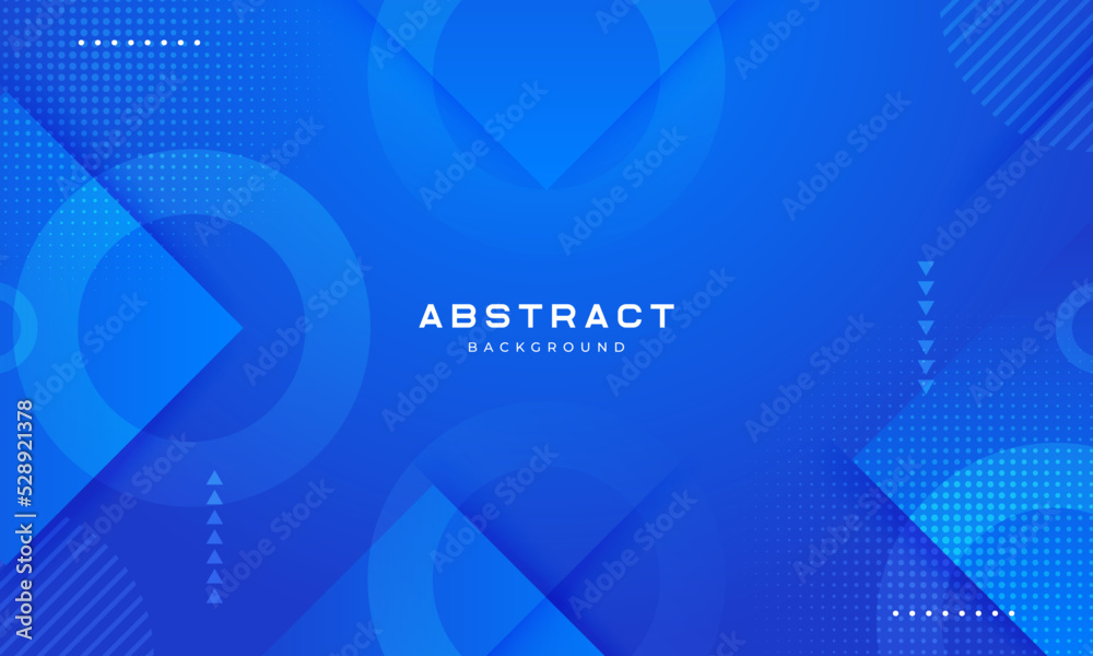 Gradient blue geometric background. Vector illustration Gradient blue geometric background. Vector illustration