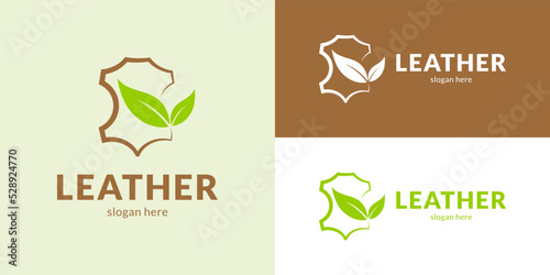 Modern vegan leather symbol