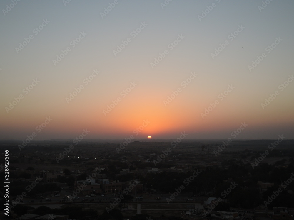 Jaisalmer is located in the Thar Desert in Rajasthan. So it is obvious that during summer the mercury will rise very high.