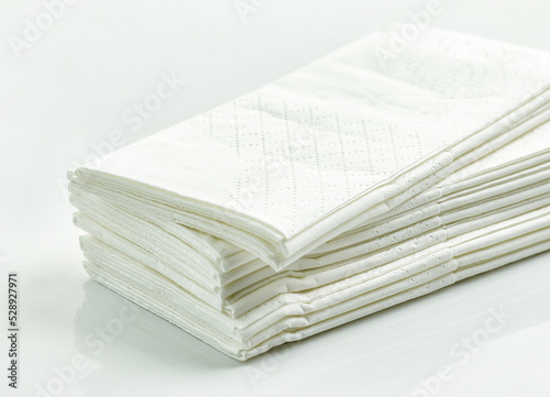 stack of paper handkerchiefs