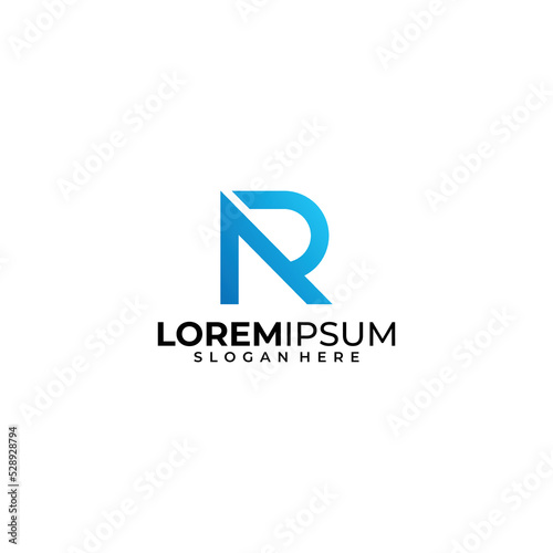 Letter AR RA logo icon design template elements