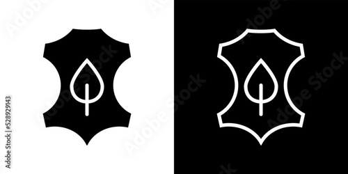 Vegan leather icon