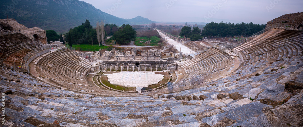 the-theatre-of-ephesus-efes-at-selcuk-in-izmir-province-turkey-the