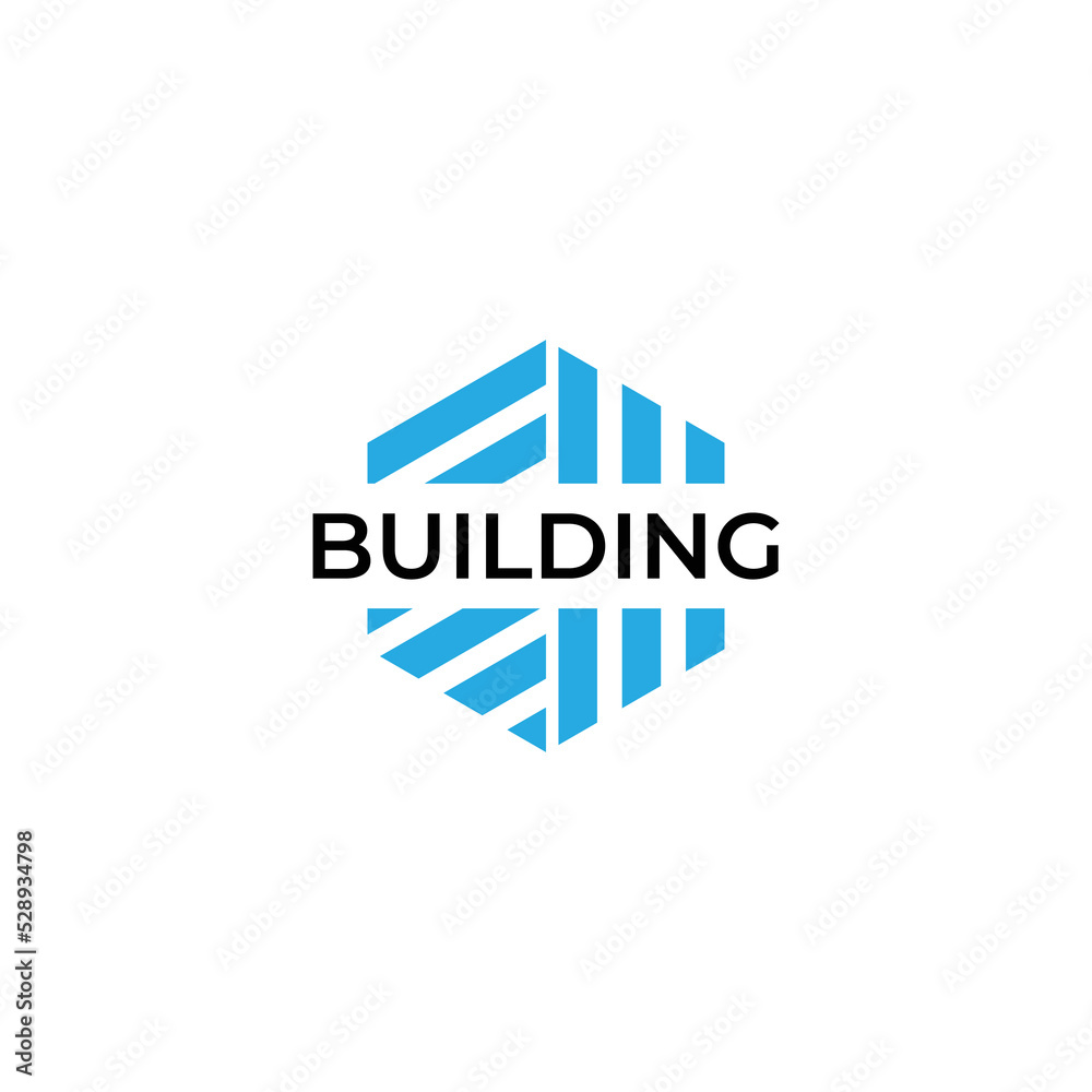modern building logo vector design template modern building logo vector design template