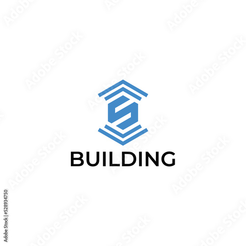 Modern Real Estate company Logo Design illustration