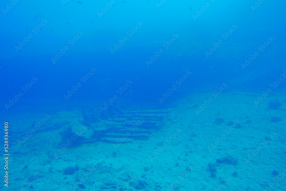 The Seatiger shipwreck when SCUBA diving off of Oahu. Wreck diving adventures with Oahu Diving, your wreck dive specialist.