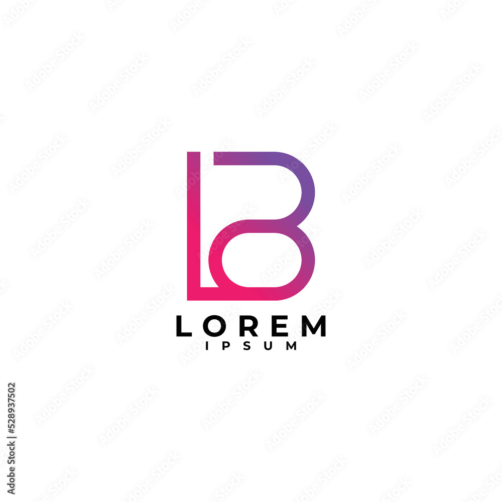 ID 8 logo abstract vector design template ID 8 logo abstract vector design template