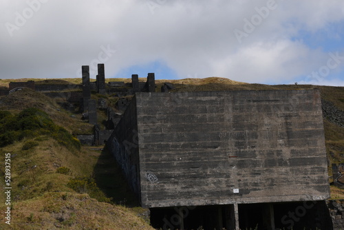 the abandoned quarry at the top of Clee hill photo