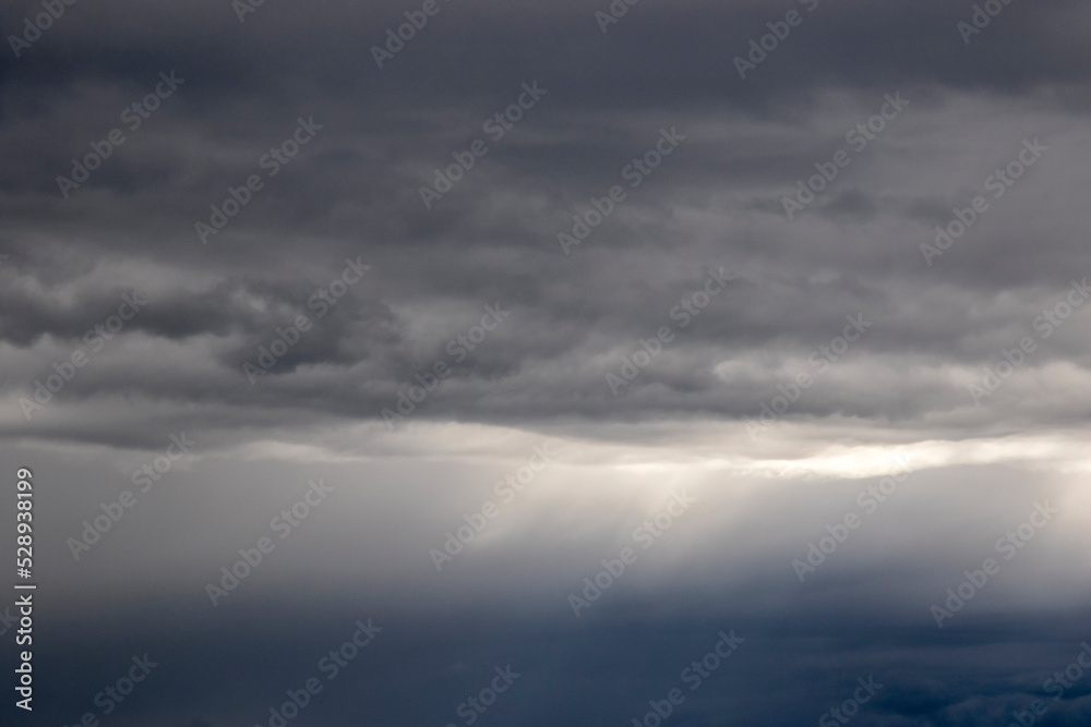 Storm clouds background, dramatic sky