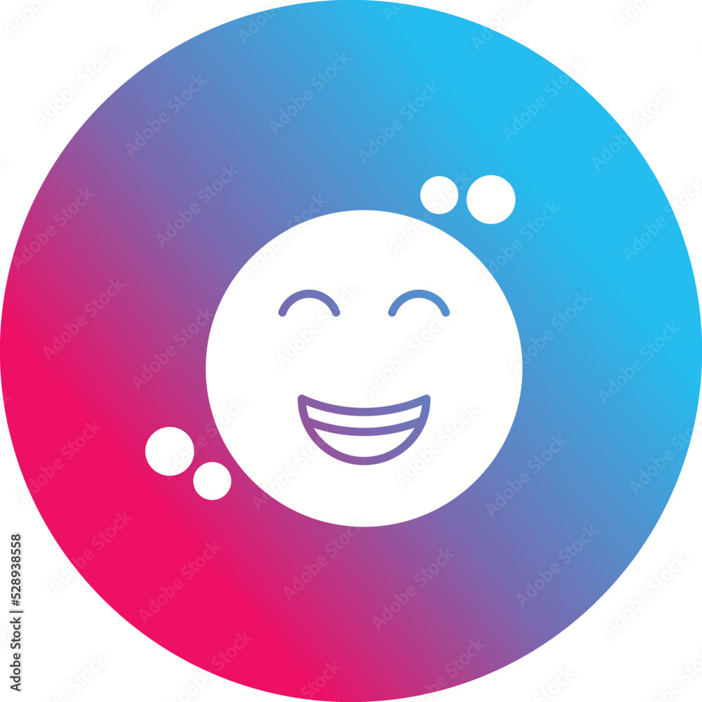 Fototapeta premium Happy Icon