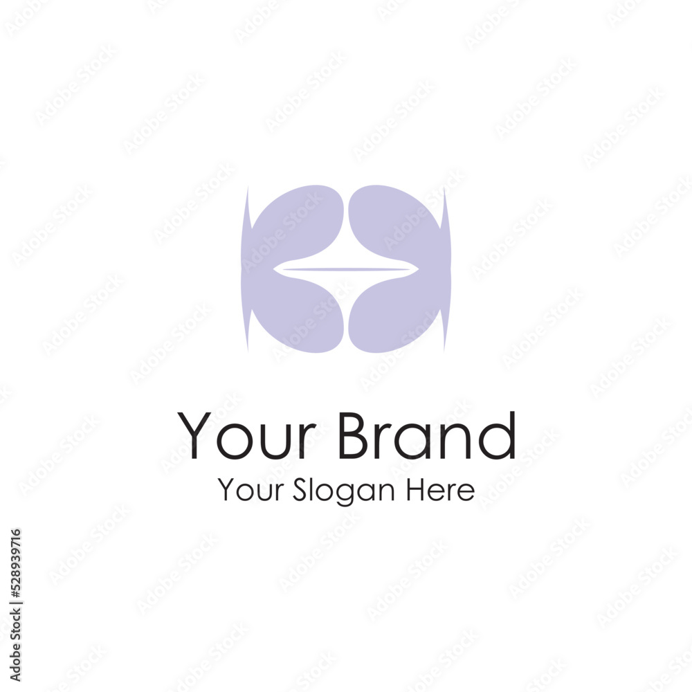 inital letter butterfly simple logo. beauty, luxury spa style. logo design, and business cards. Premium vector inital letter butterfly simple logo. beauty, luxury spa style. logo design, and business cards. Premium vector