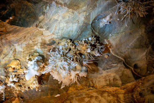 Ochtina Aragonite Cave, Slovakia photo