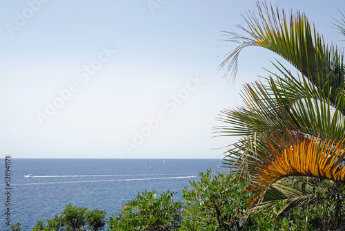 Billede på lærred Beautiful landscape along the Costa Brava coastline near Lloret de Mar, Spain