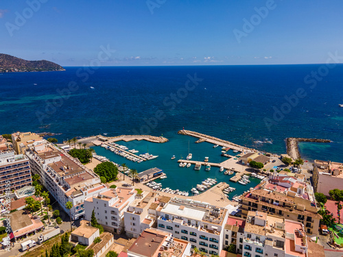 Cala Bona Port, Mallorca from Drone Aerial Photos of Spain © Yaroslav