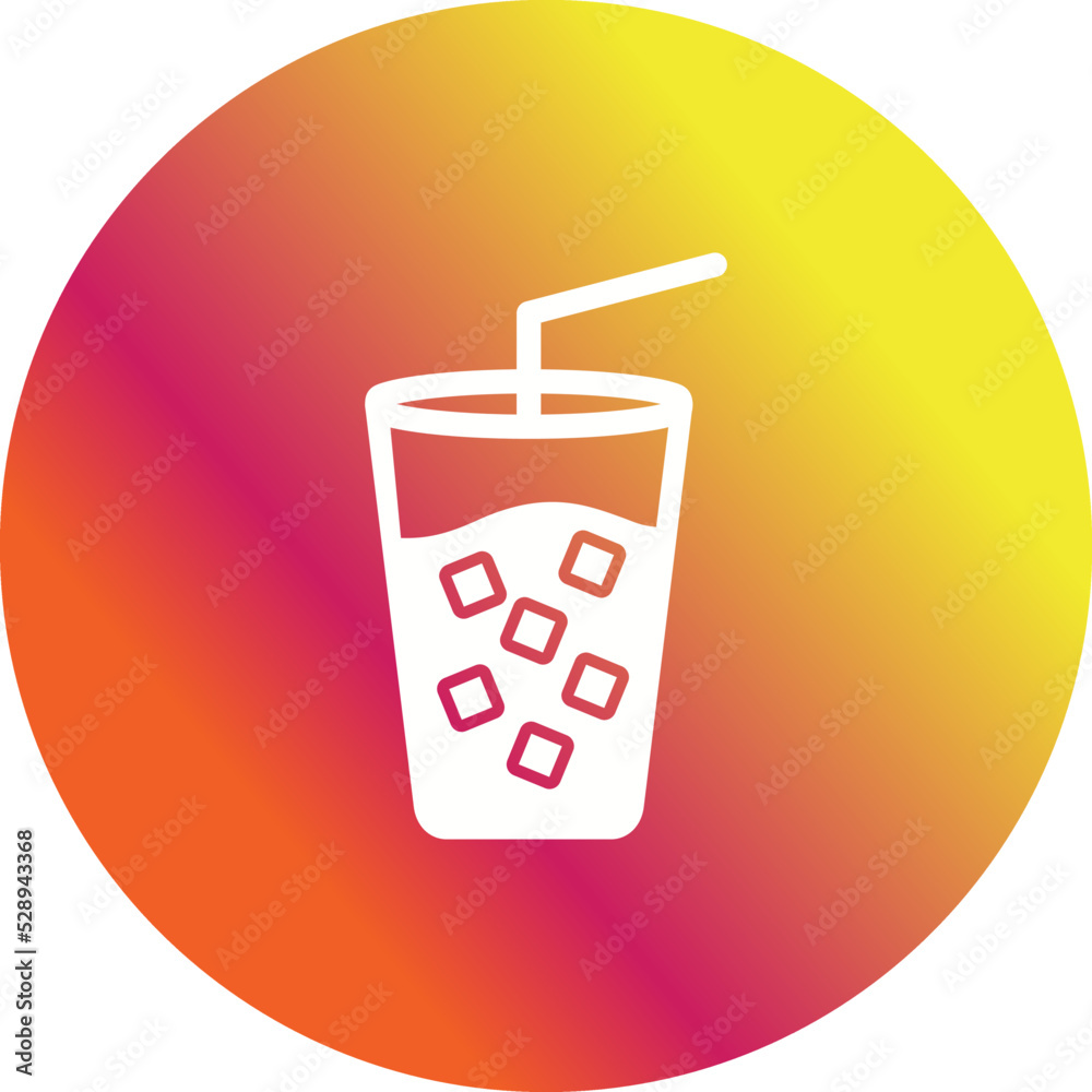Cold Drink Icon Cold Drink Icon