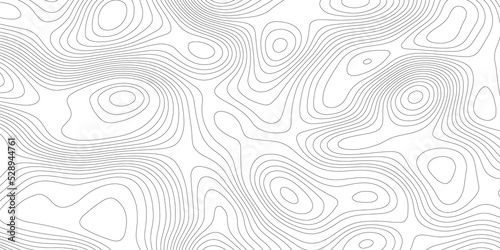 Abstract topographic contours map background .Topographic background and texture, monochrome image.  Topography and geography map grid abstract backdrop. Business concept.  Topography map concept.  photo