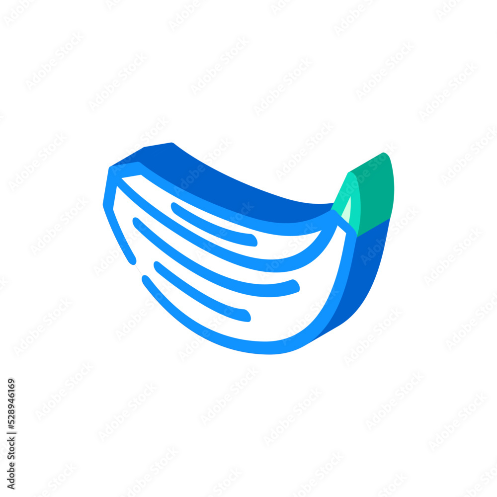 garlic clove isometric icon vector. garlic clove sign. isolated symbol illustration garlic clove isometric icon vector. garlic clove sign. isolated symbol illustration
