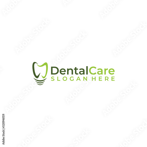 dental care logo vector illustration