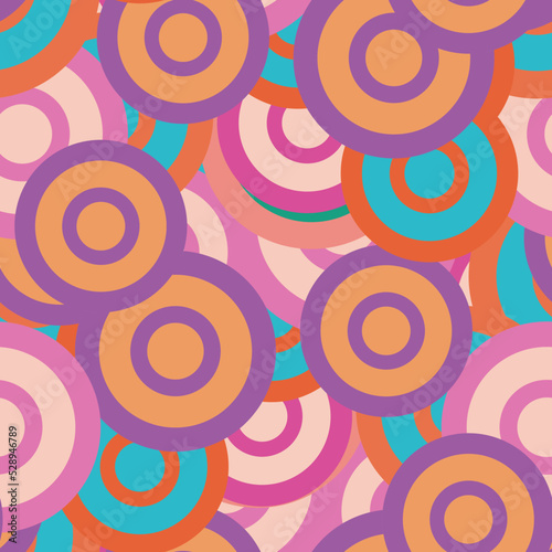 Modern striped fantasy messy geometric shapes seamless pattern. Infinity abstract card, layout. Creative background with geo shapes.