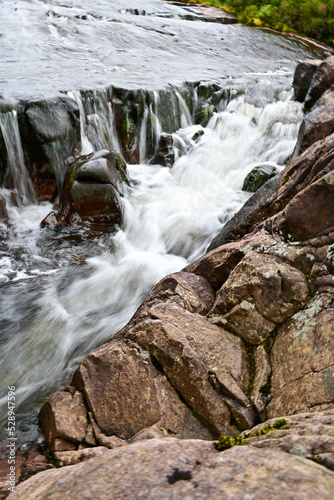 Victoria Falls Wasserfall bei Achnasheen  Highland  Schottland  